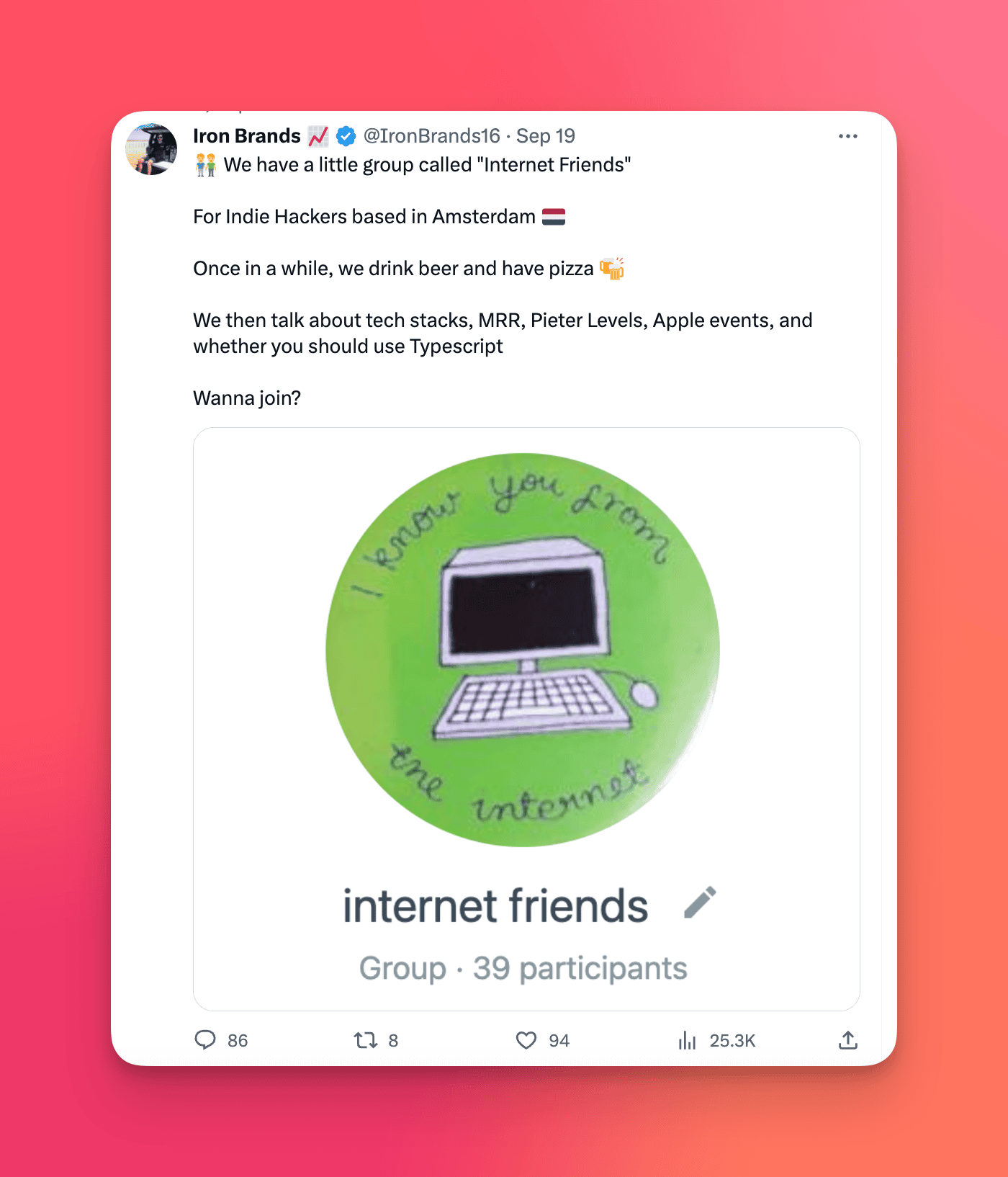 Internet Friends