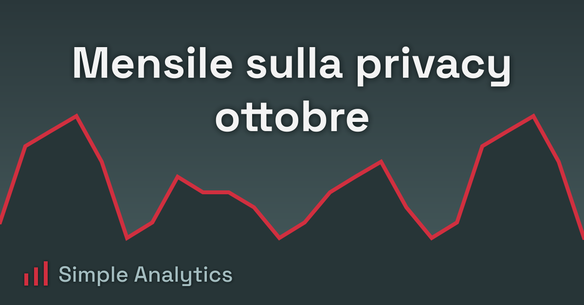 Mensile sulla privacy ottobre