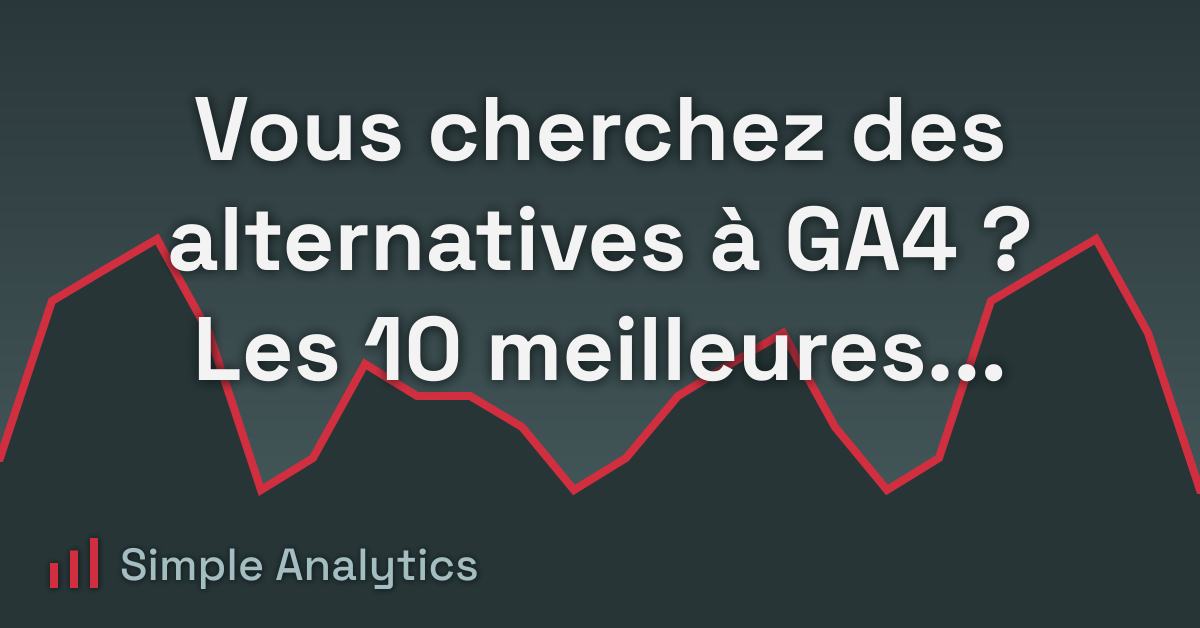 Vous cherchez des alternatives à GA4 ? Les 10 meilleures options pour Google Analyticss