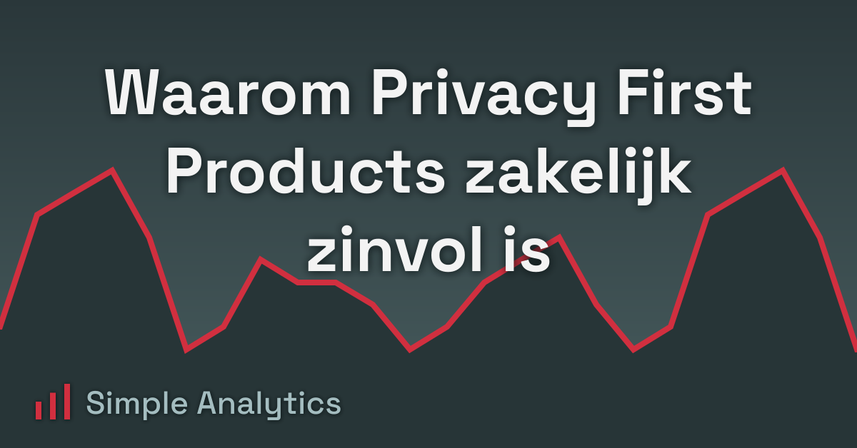 Waarom Privacy First Products zakelijk zinvol is