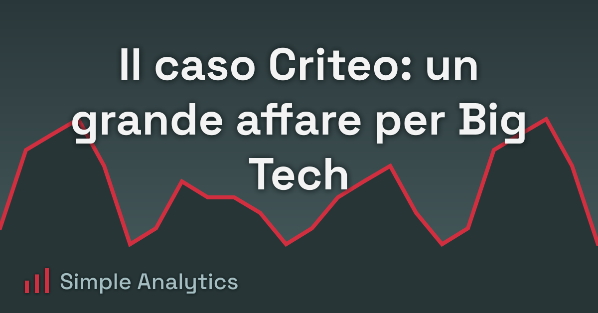 Il caso Criteo: un grande affare per Big Tech