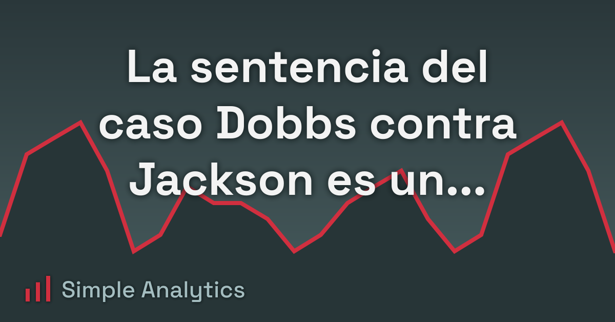 La sentencia del caso Dobbs contra Jackson es un desastre para la privacidad