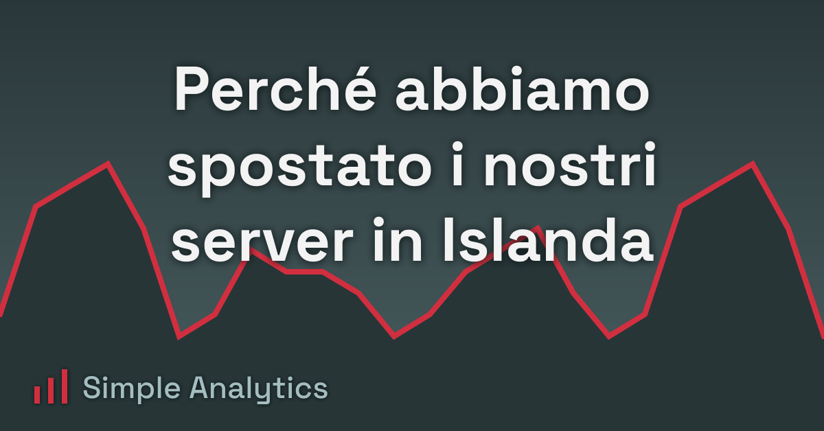 Perché abbiamo spostato i nostri server in Islanda