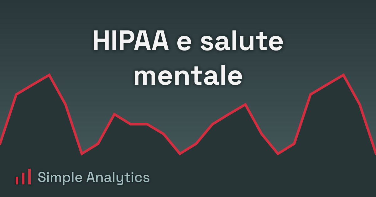 HIPAA e salute mentale