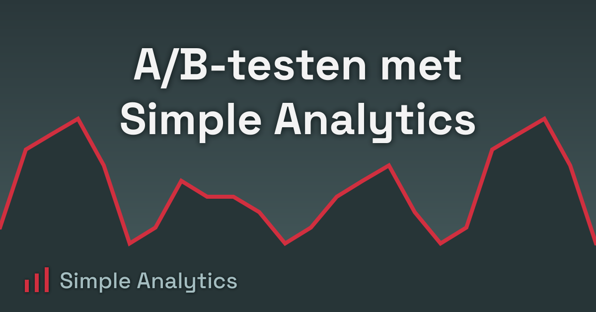 A/B-testen met Simple Analytics