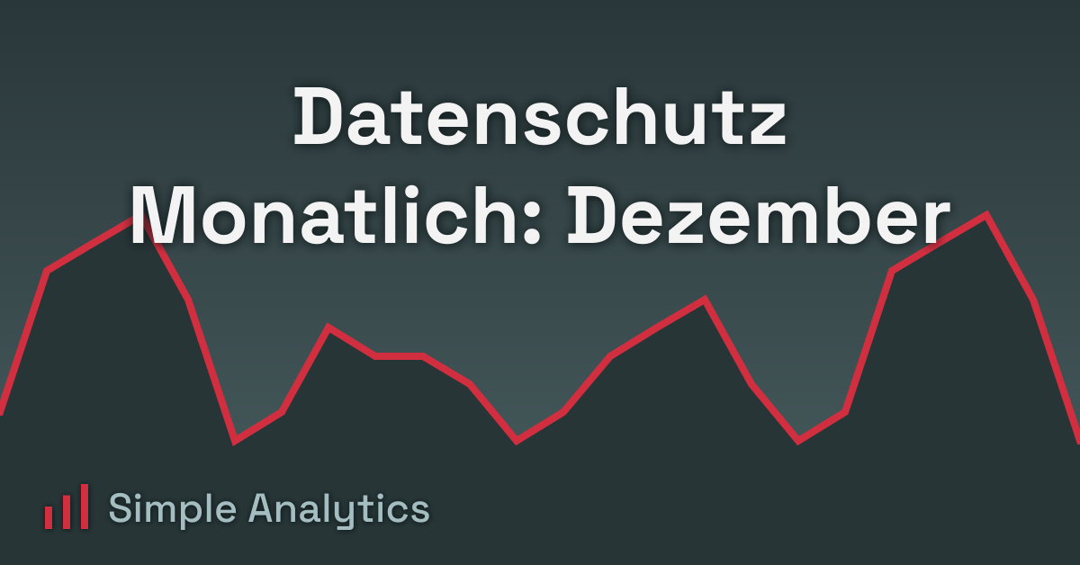 Datenschutz Monatlich: Dezember