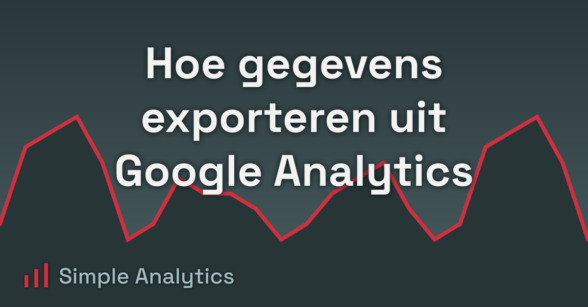 Hoe gegevens exporteren uit Google Analytics
