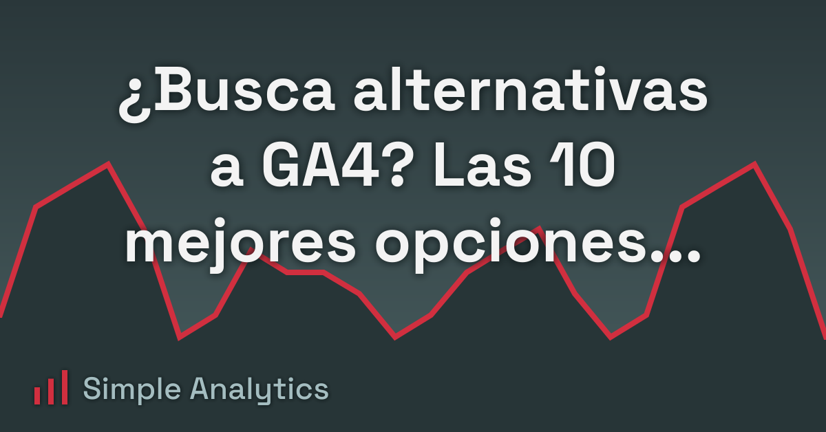 ¿Busca alternativas a GA4? Las 10 mejores opciones para Google Analytics